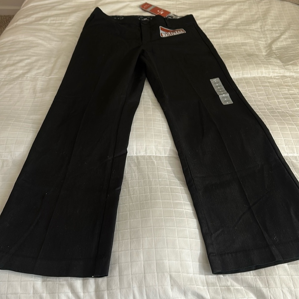 Lee Platinum Label No Gap Waistband Trousers - Midrise Fit -size 10M Black